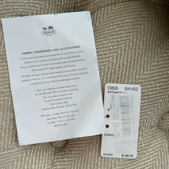 Coach Poppy Tote Handbag - Picture 11 of 13